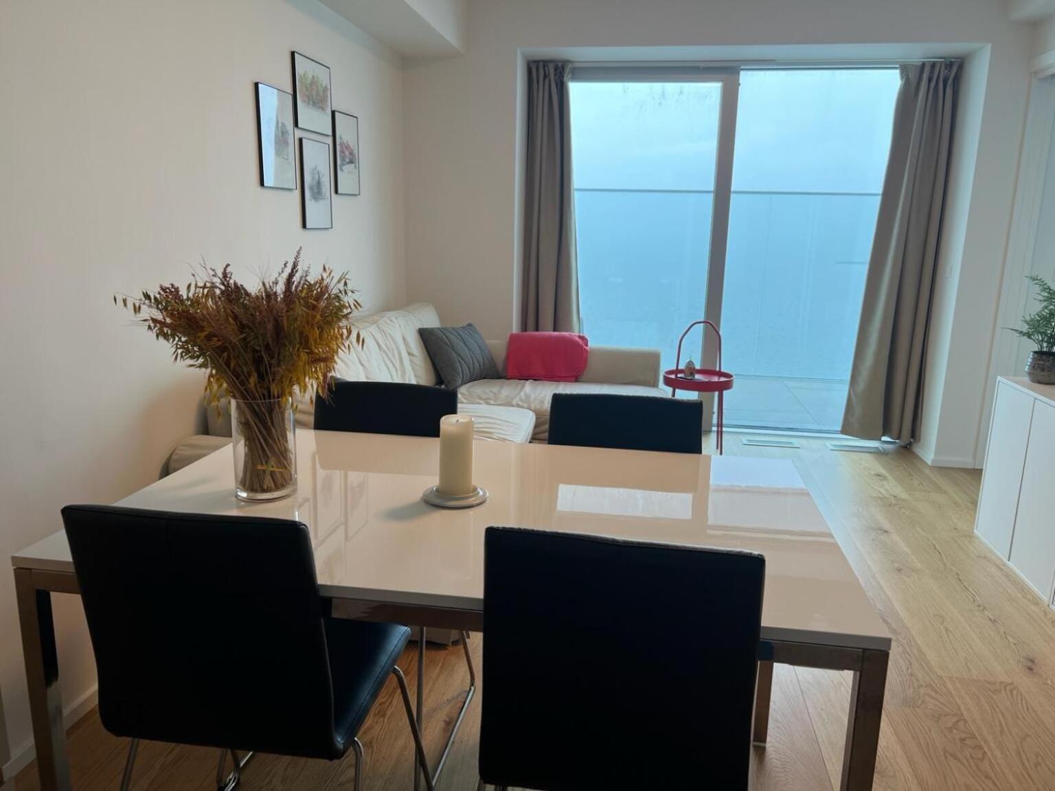 26-Etage Lejlighed Med Utrolig Havudsigt Århus Zewnętrze zdjęcie