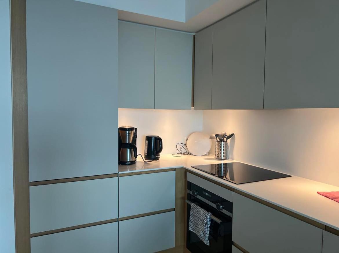26-Etage Lejlighed Med Utrolig Havudsigt Århus Zewnętrze zdjęcie
